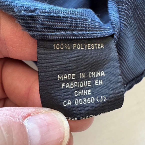 Britches Men's Long‎ Sleeve Button Up Shirt Blue/Black Size Medium Velvet Feel - Picture 7 of 13